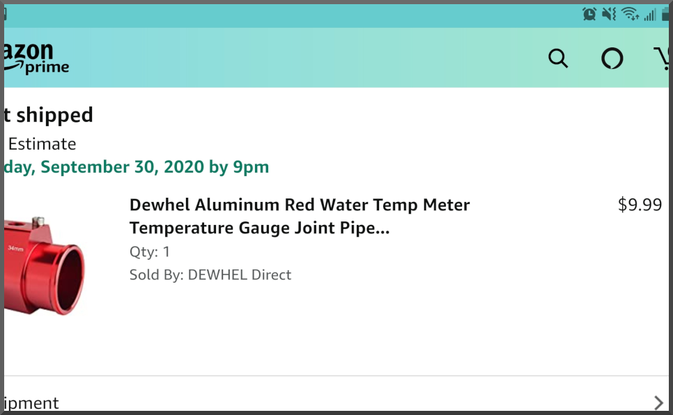 coolant pipe adapter